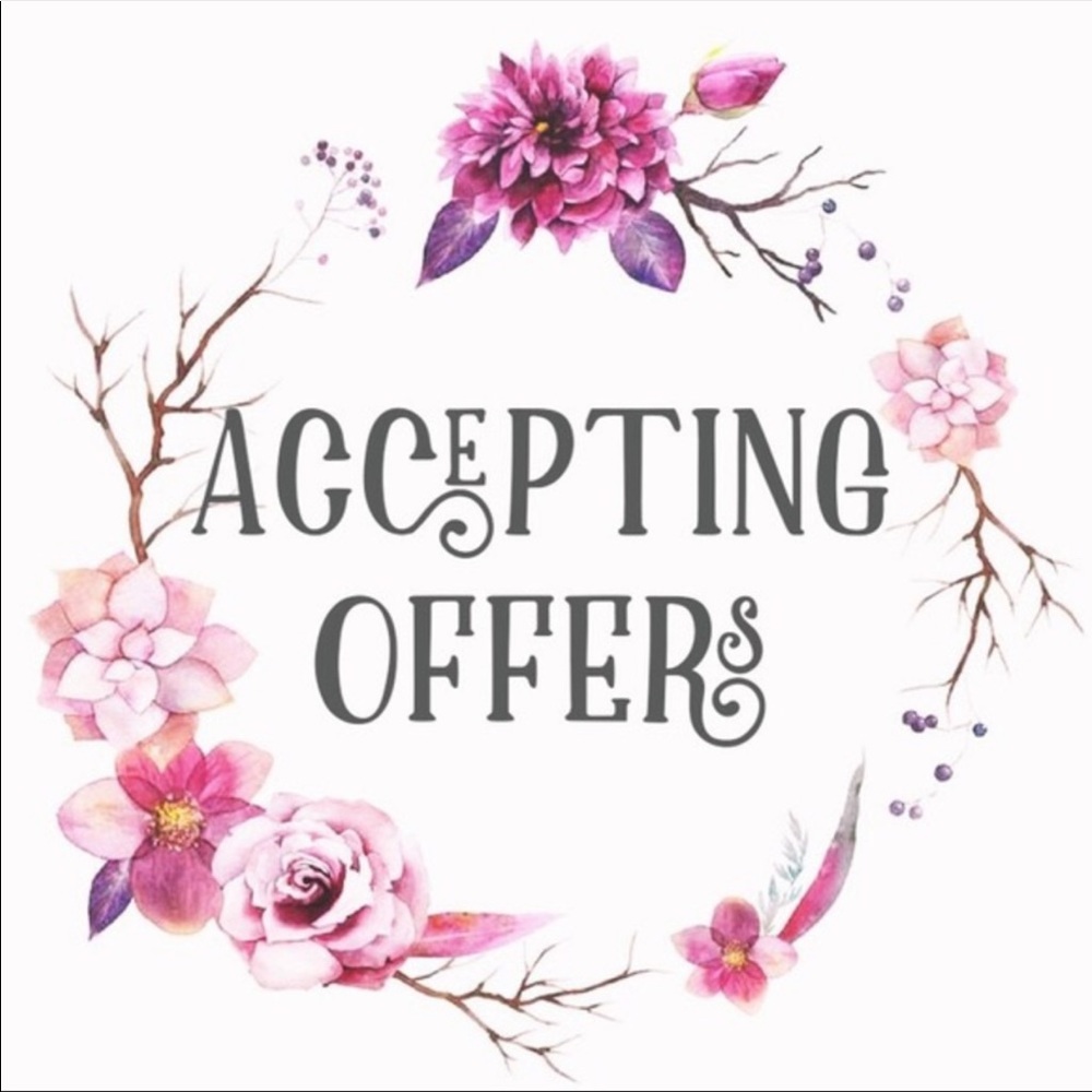 Accepting reasonable offers!